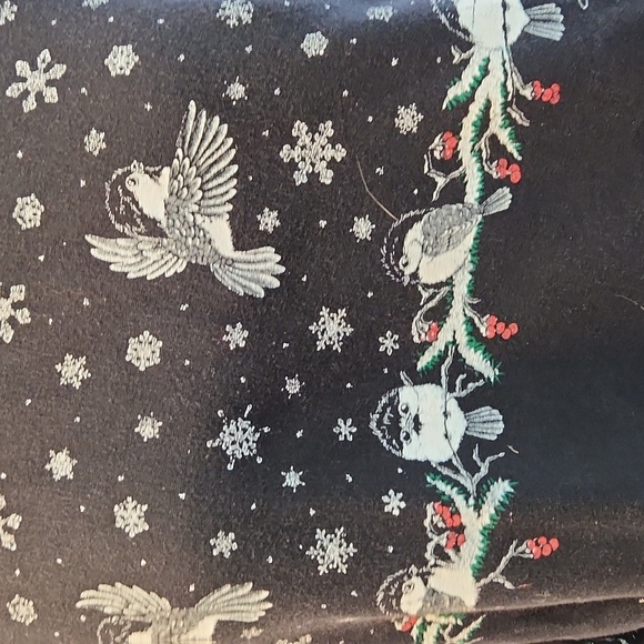 Artisans designs sweatshirt birds snow scene winter size large XL made in USA - Picture 3 of 14